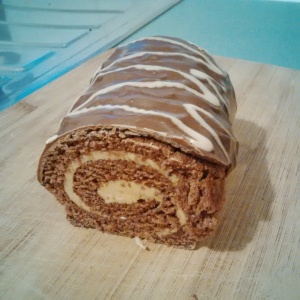 Okay, so it's a chocolate roll, but the point remains